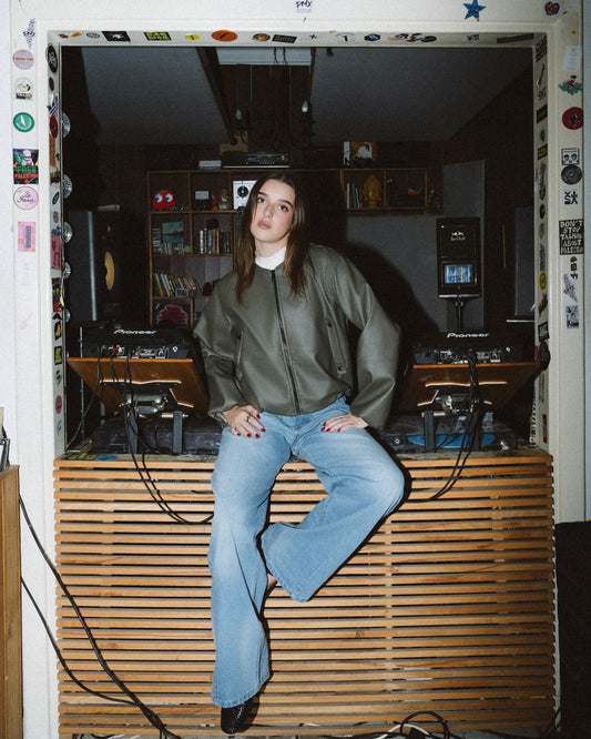 Light Blue Wash Oversized Denim Pants