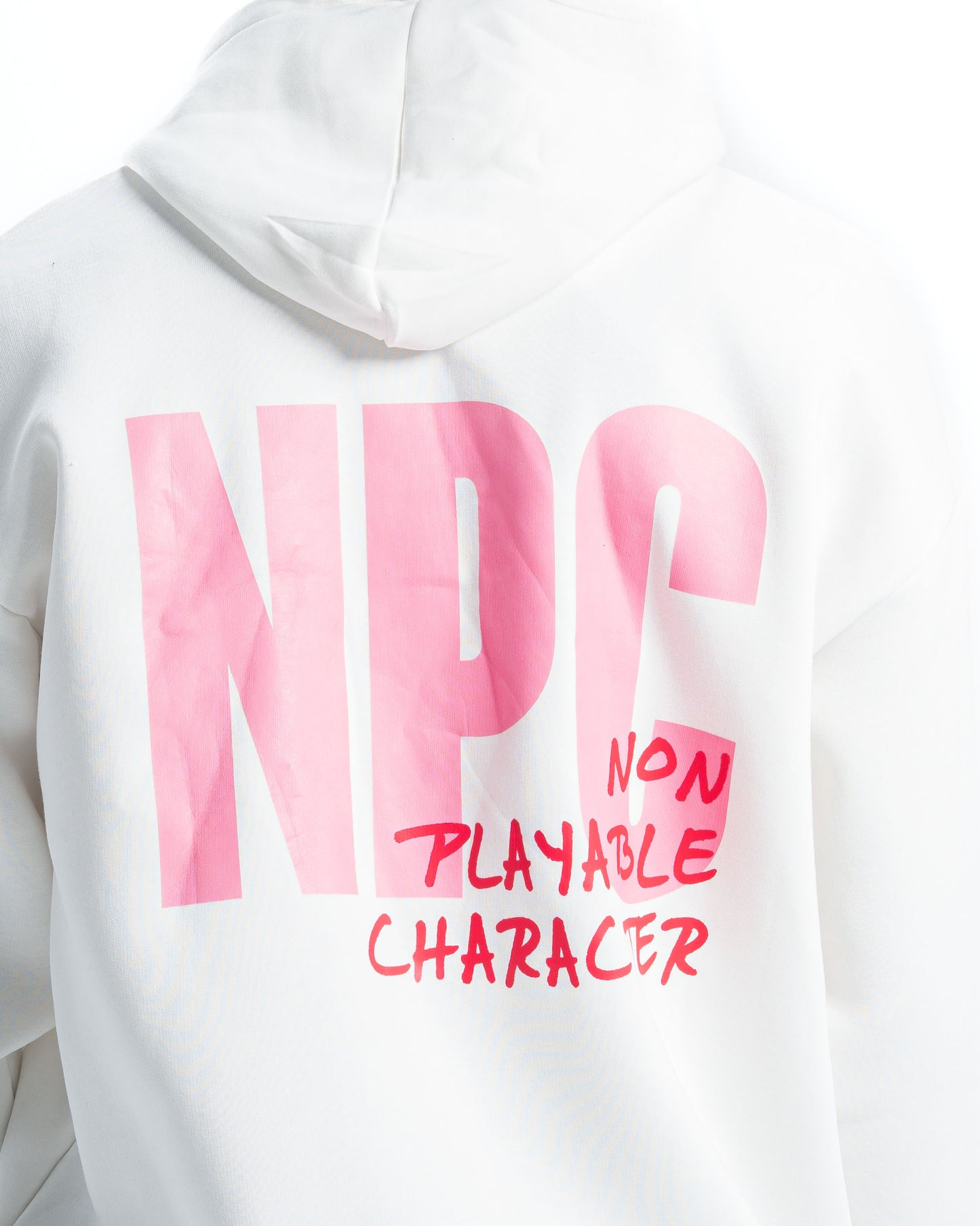 "NPC" Off-White Hoodie