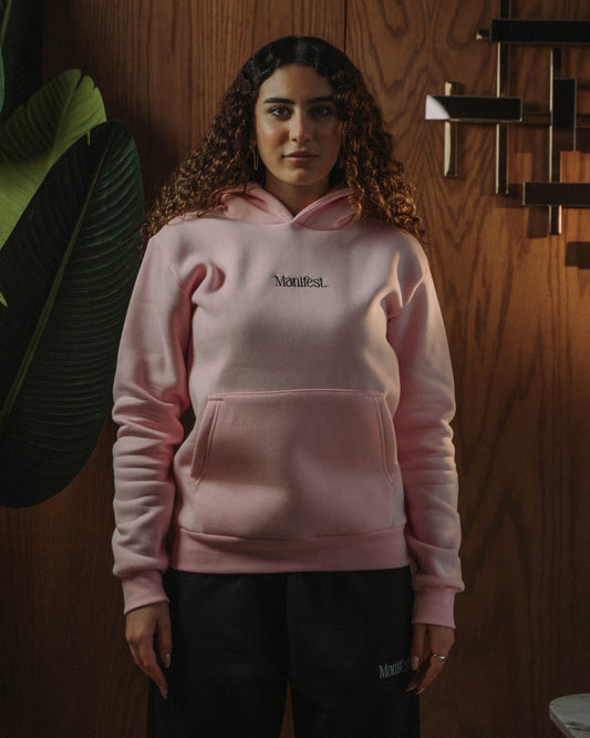 "TO EVERYTHING" Baby Pink Hoodie