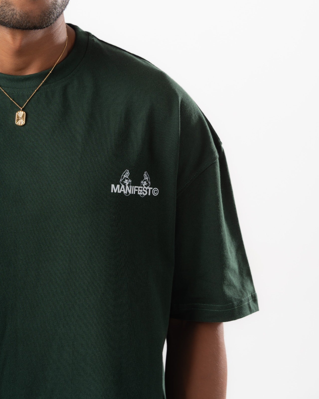 Green Boxy Summer Tee