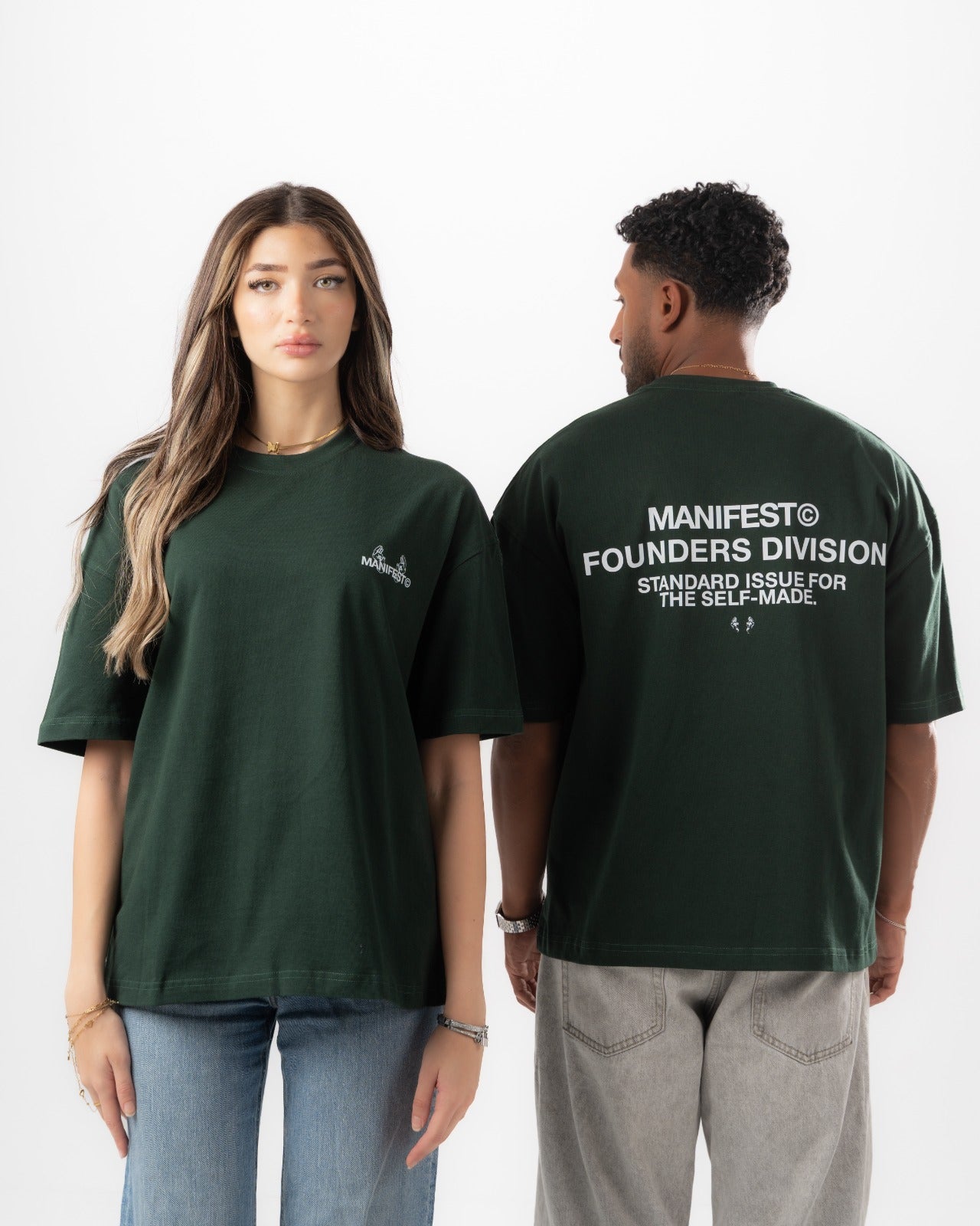 Green Boxy Summer Tee