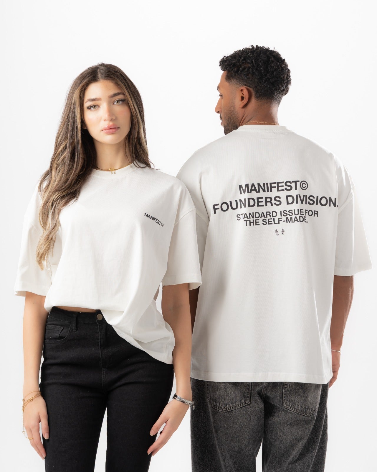 White Boxy Summer Tee