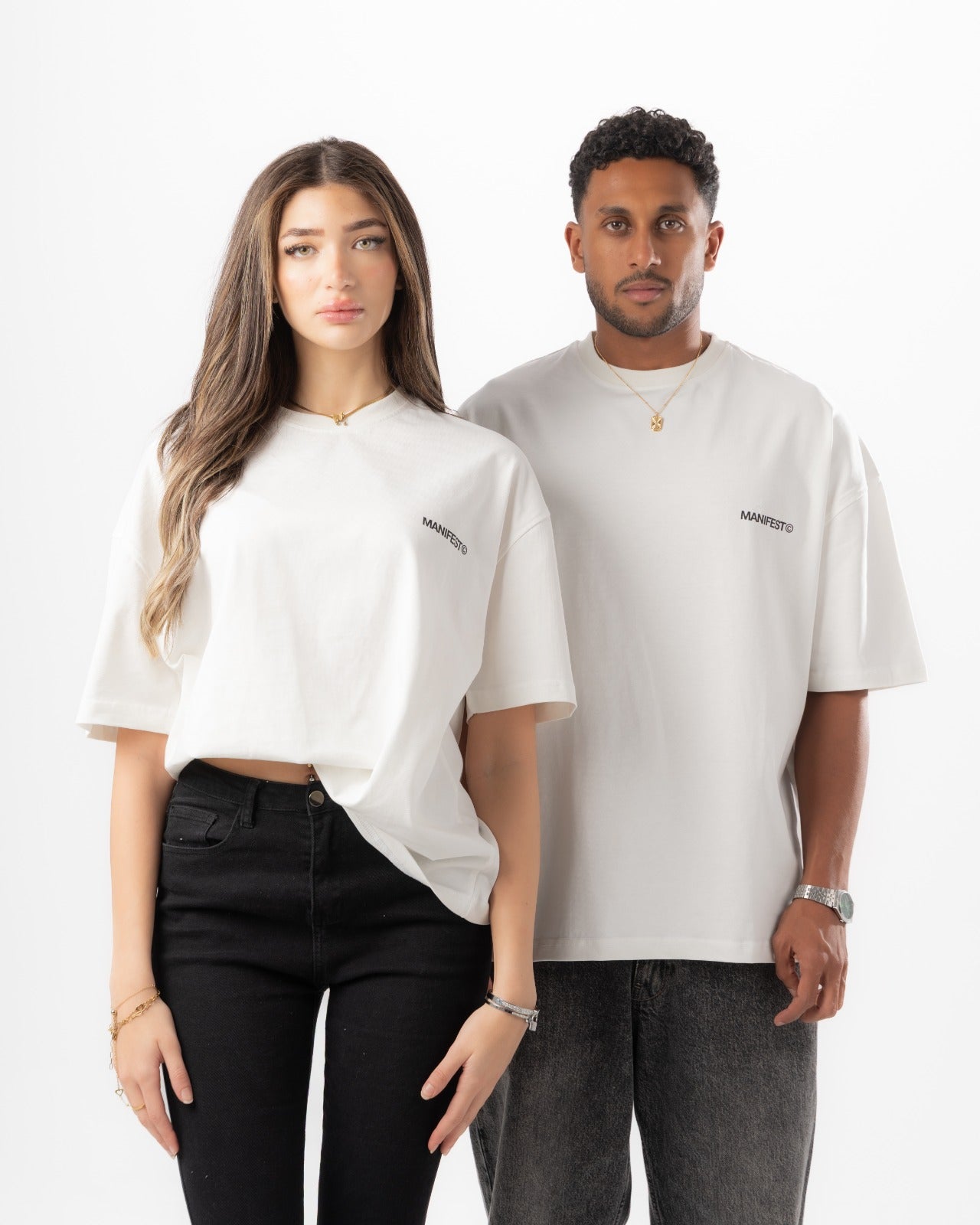 White Boxy Summer Tee
