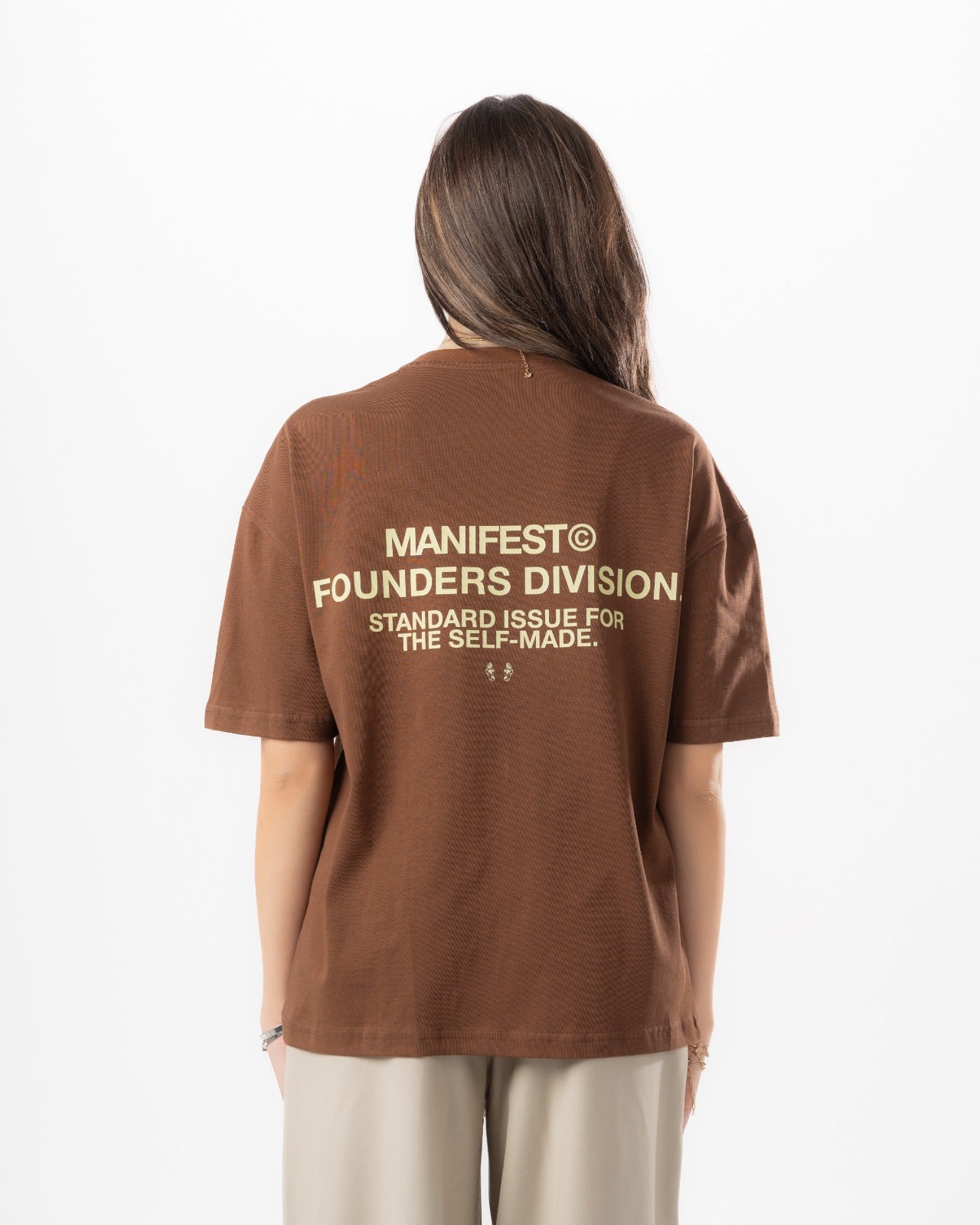 Brown Boxy Summer Tee