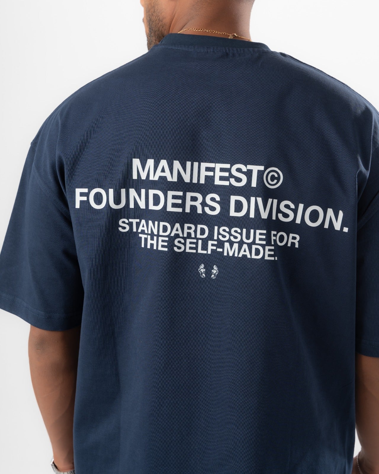 Navy Boxy Summer Tee