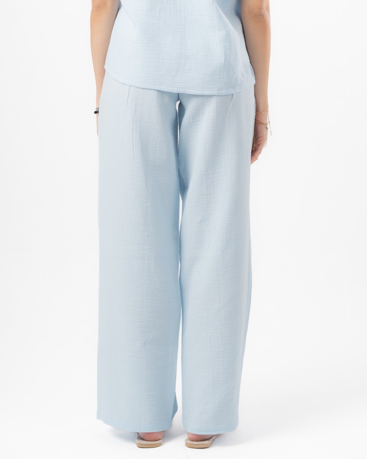 Baby Blue Women Summer Pants