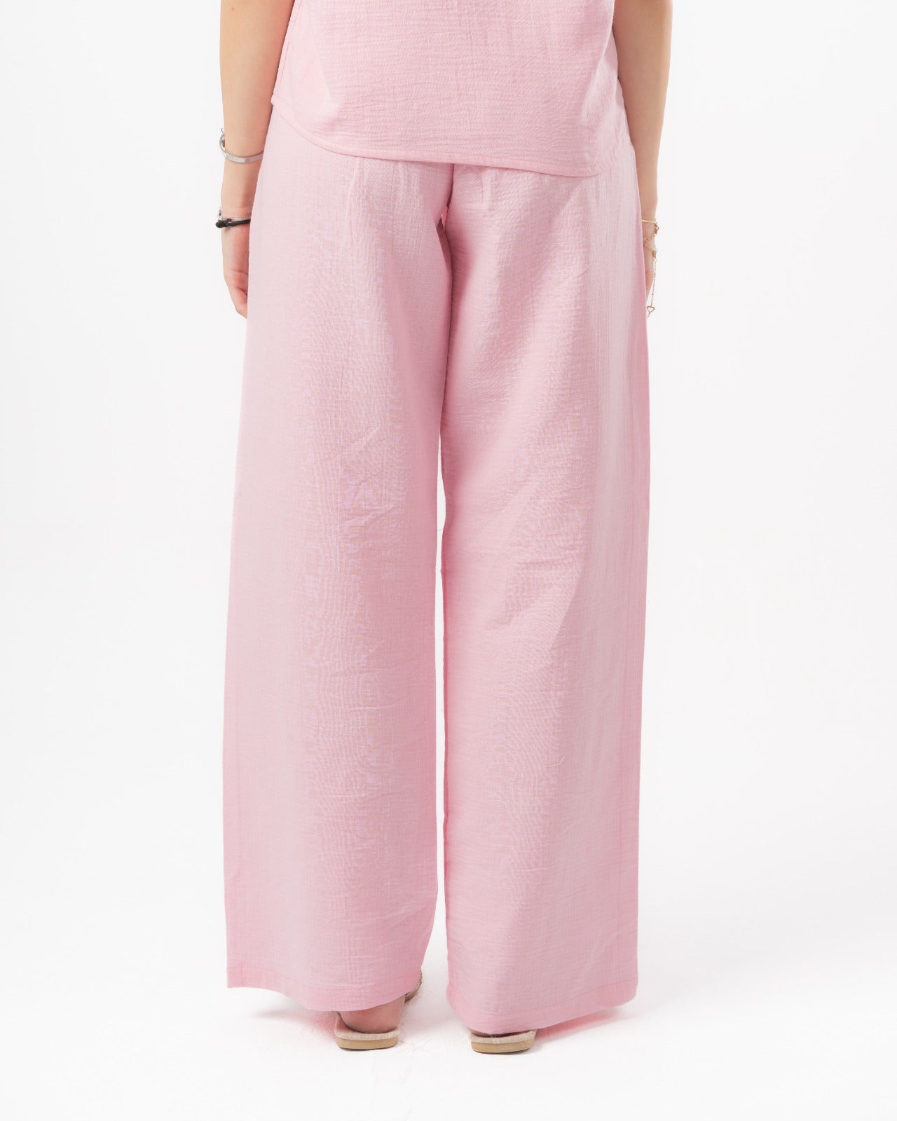 Baby Pink Women Summer Pants