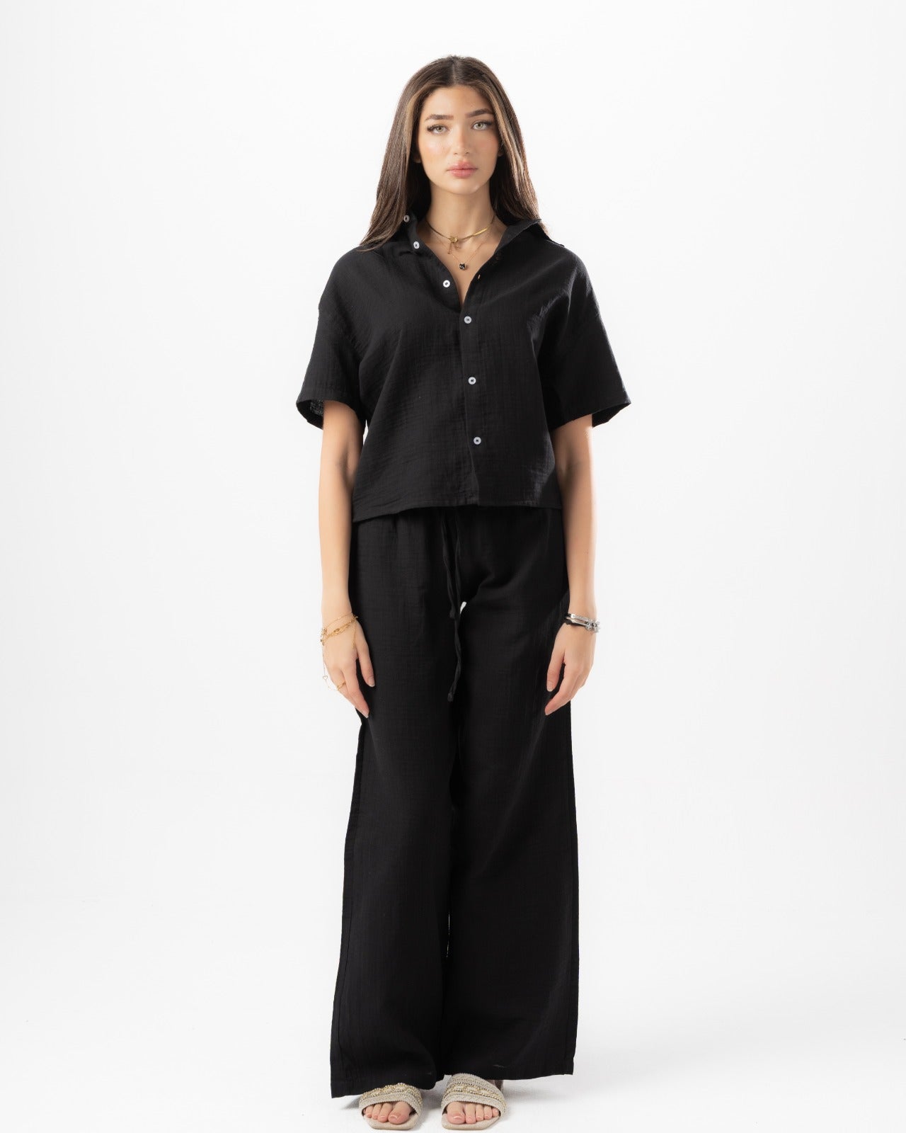 Black Women Summer Pants
