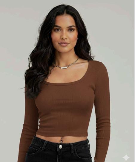 Womens Brown Top