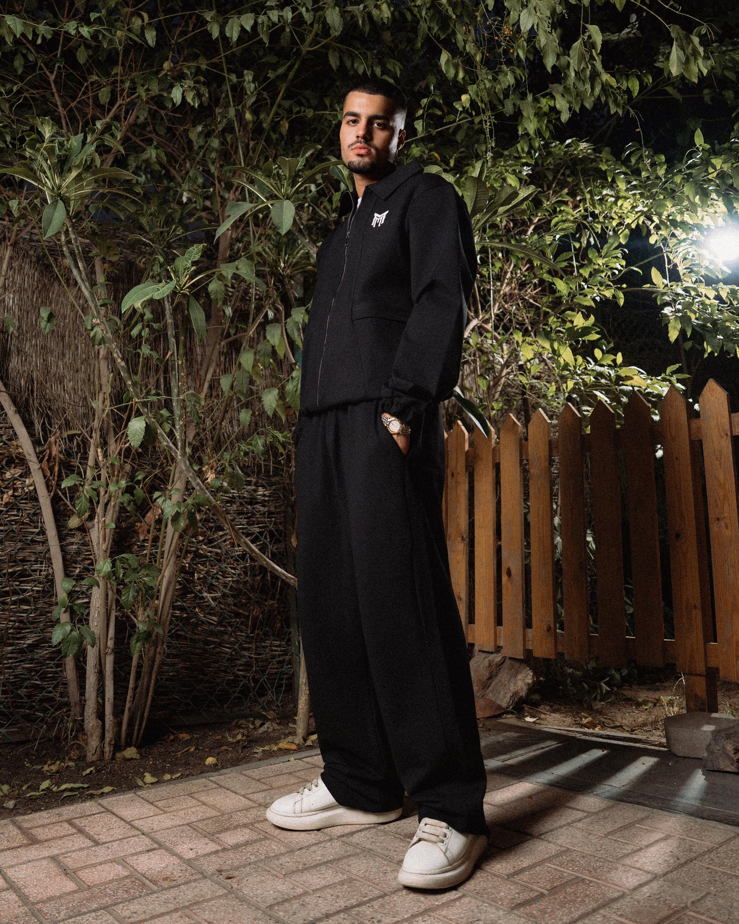 Black Tracksuit Pants