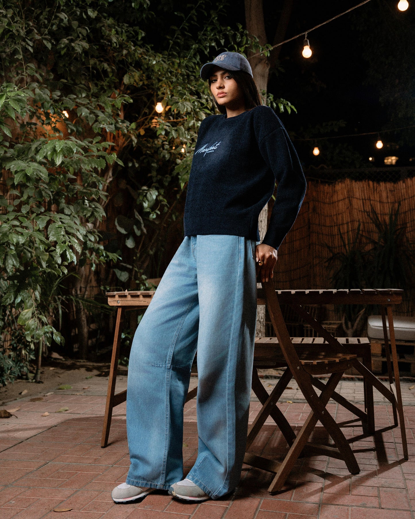 Navy Signature Knitted Pullover