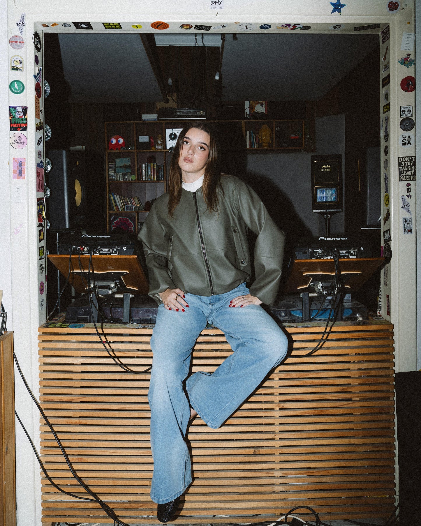 Light Blue Wash Oversized Denim Pants