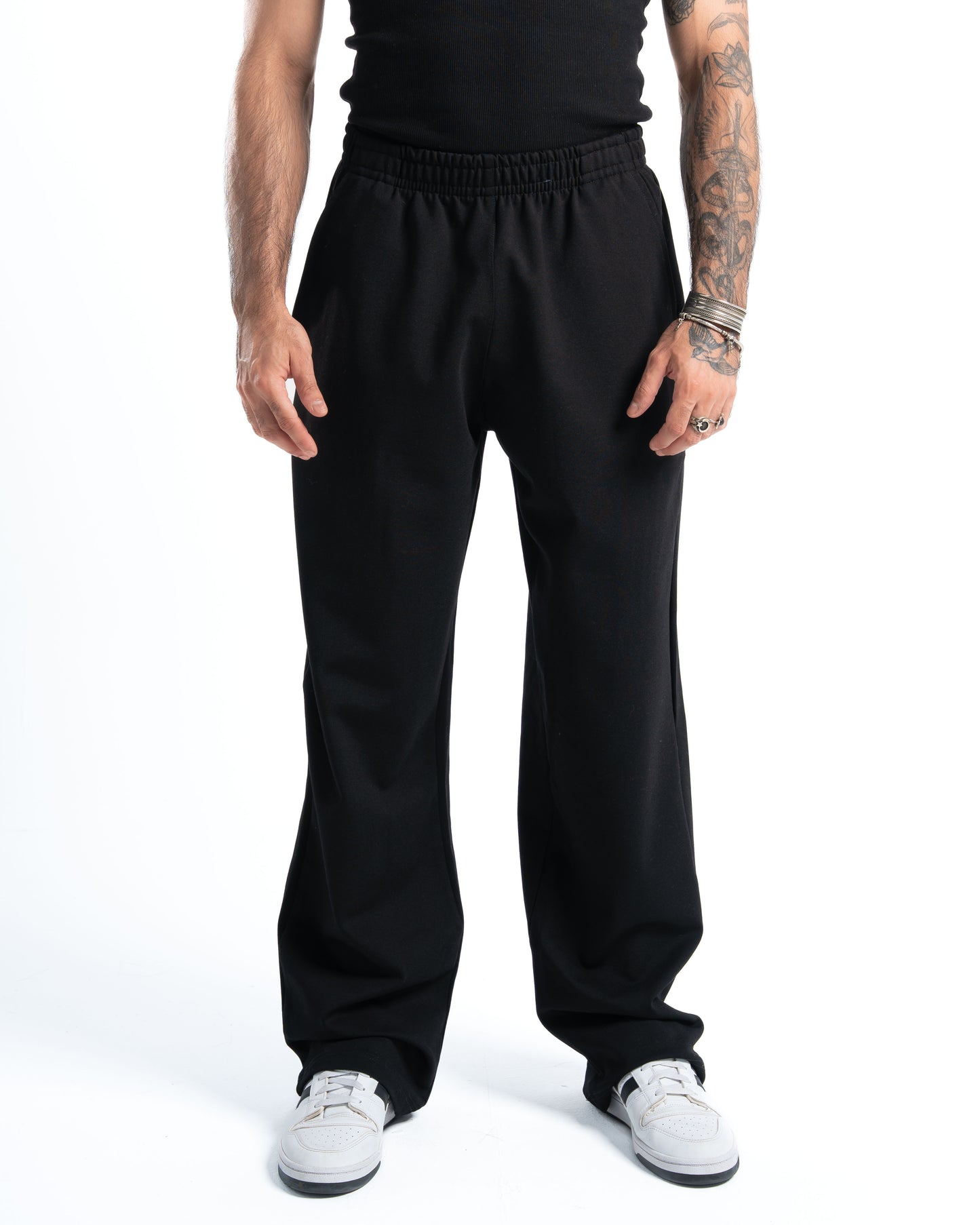 Black Tracksuit Pants