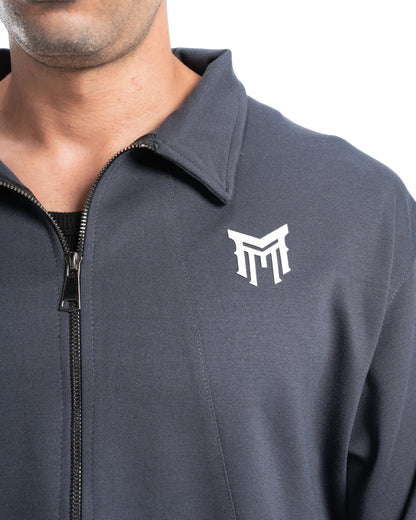 Grey Tracksuit Jacket