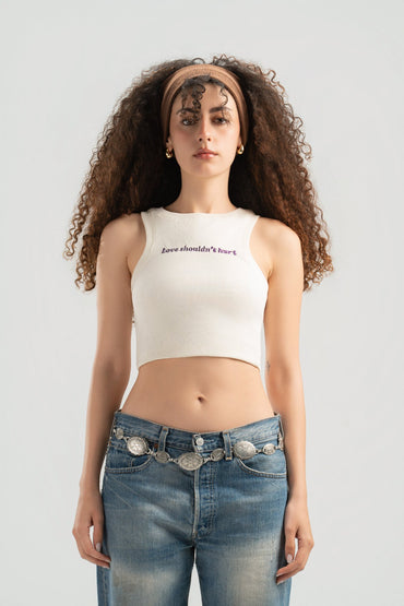 "Love Shouldn't Hurt" Tank Top