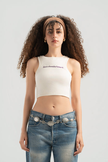 "Love Shouldn't Hurt" Tank Top