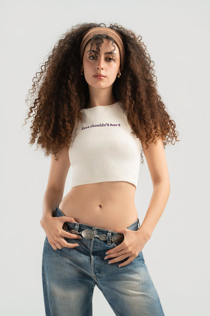 "Love Shouldn't Hurt" Tank Top