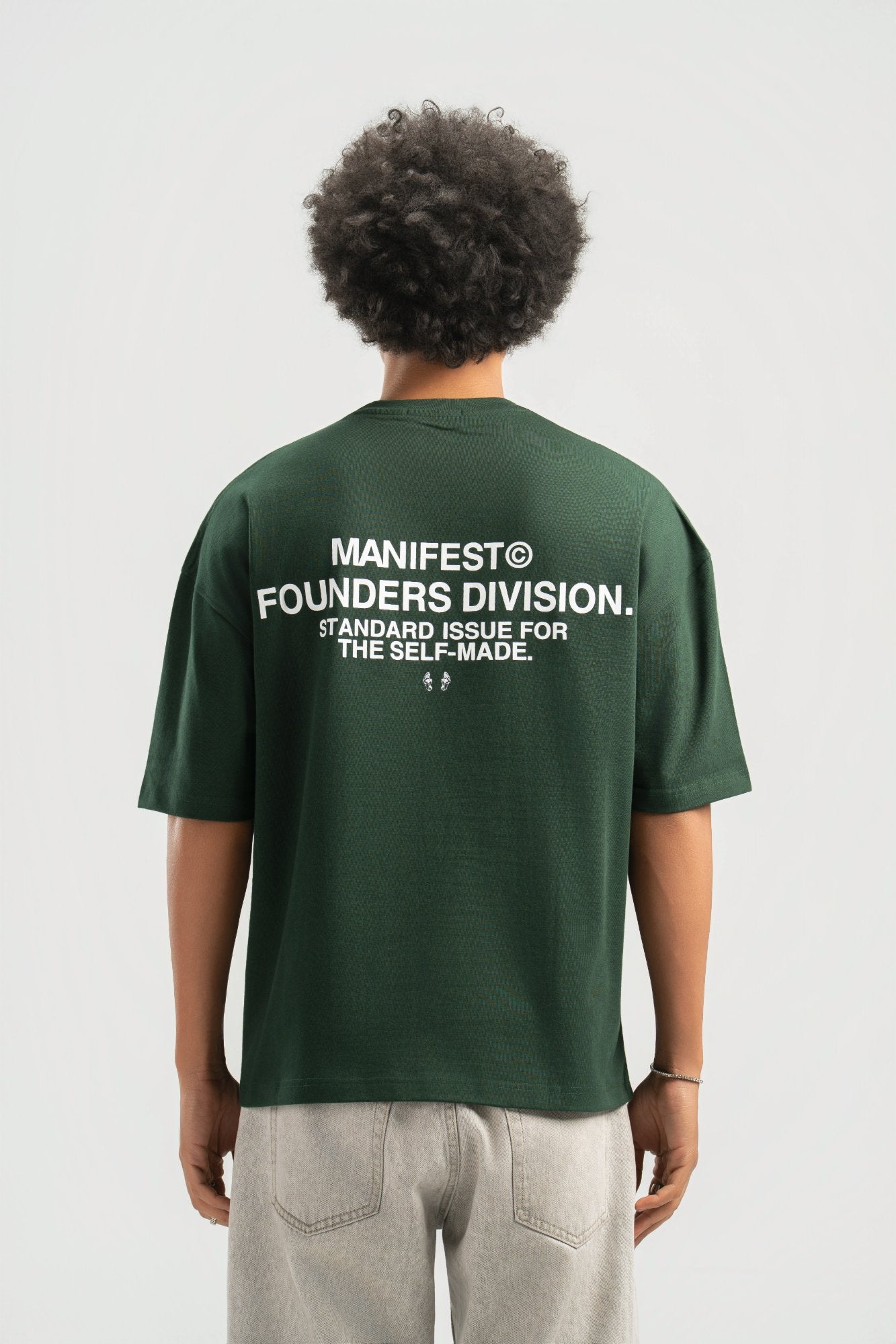 Green Boxy Summer Tee