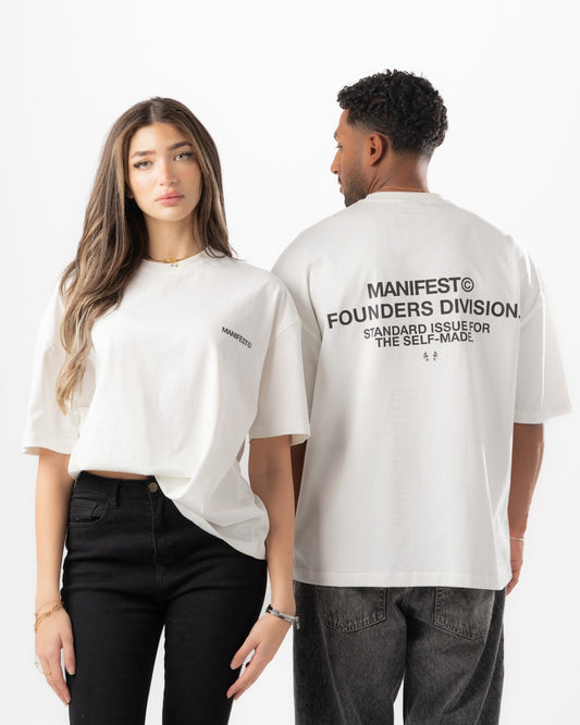 White Boxy Summer Tee