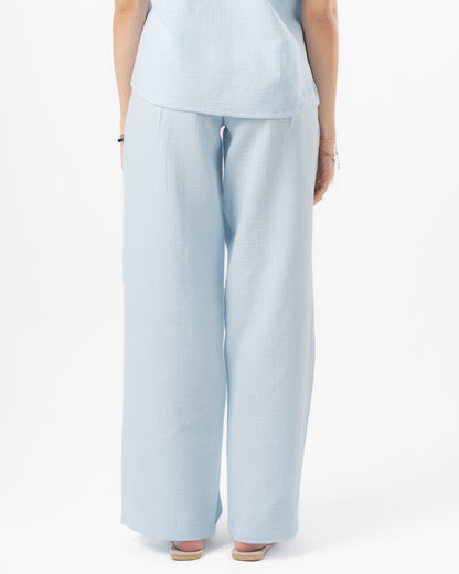 Baby Blue Women Summer Pants