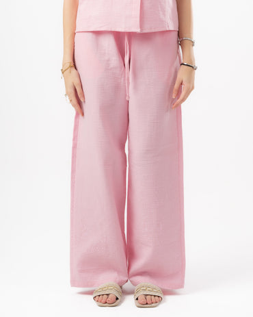 Baby Pink Women Summer Pants