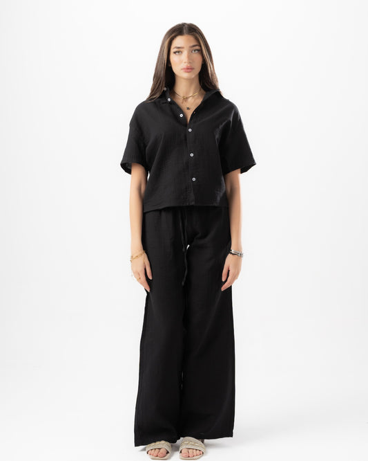 Black Women Summer Pants