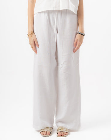 White Women Summer Pants