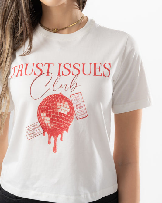 Trust Issues Club Graphic Tee