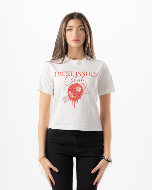 Trust Issues Club Graphic Tee
