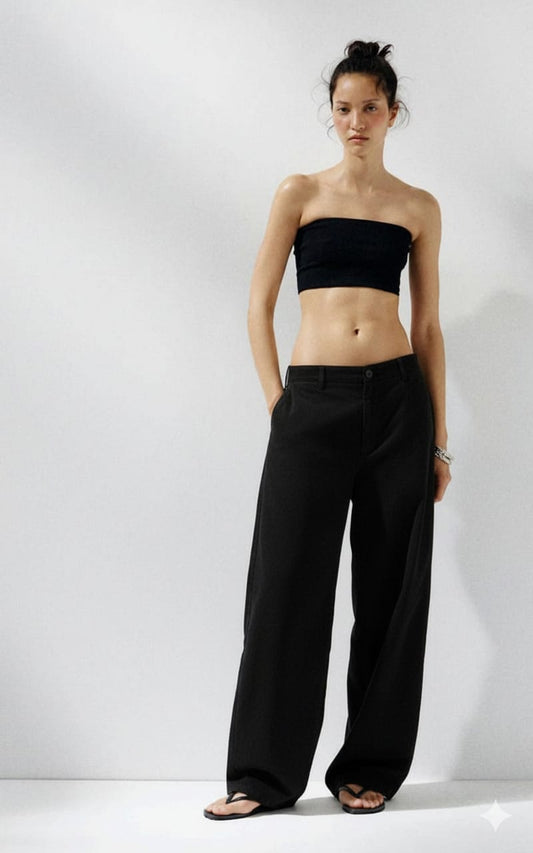 Black Row Demind Pants