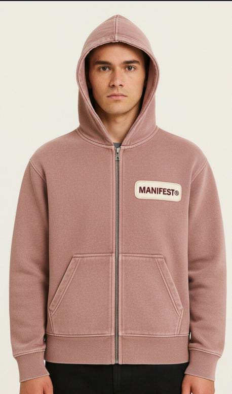 Pink Unisky Boxy Jacket