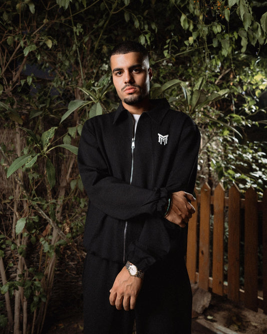 Black Tracksuit Jacket