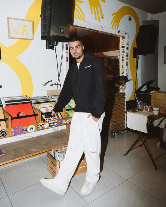 Manifest Black Zip Hoodie