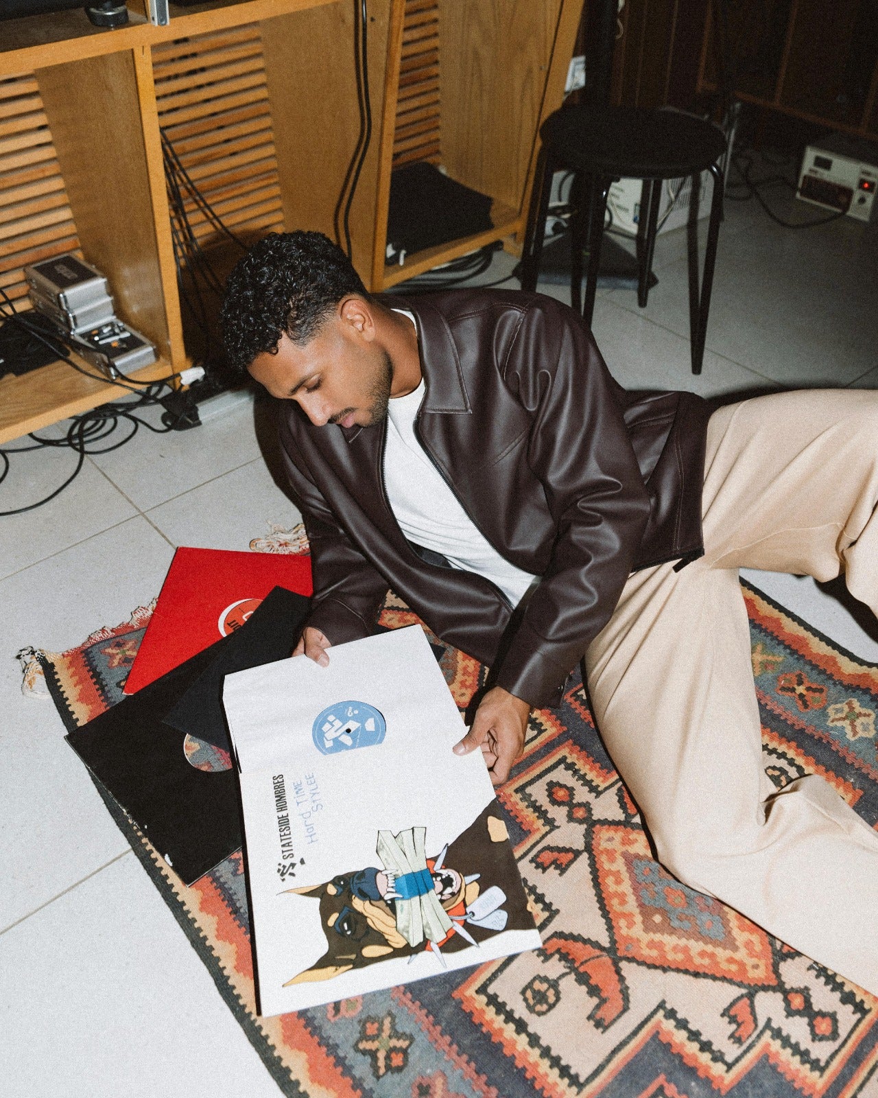 Mens Brown Leather Jacket