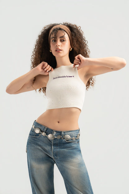 "Love Shouldn't Hurt" Tank Top