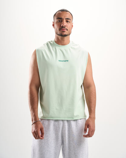 "Becoming" Mint Sleevless Tee