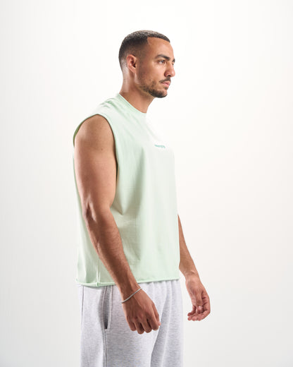 "Becoming" Mint Sleevless Tee