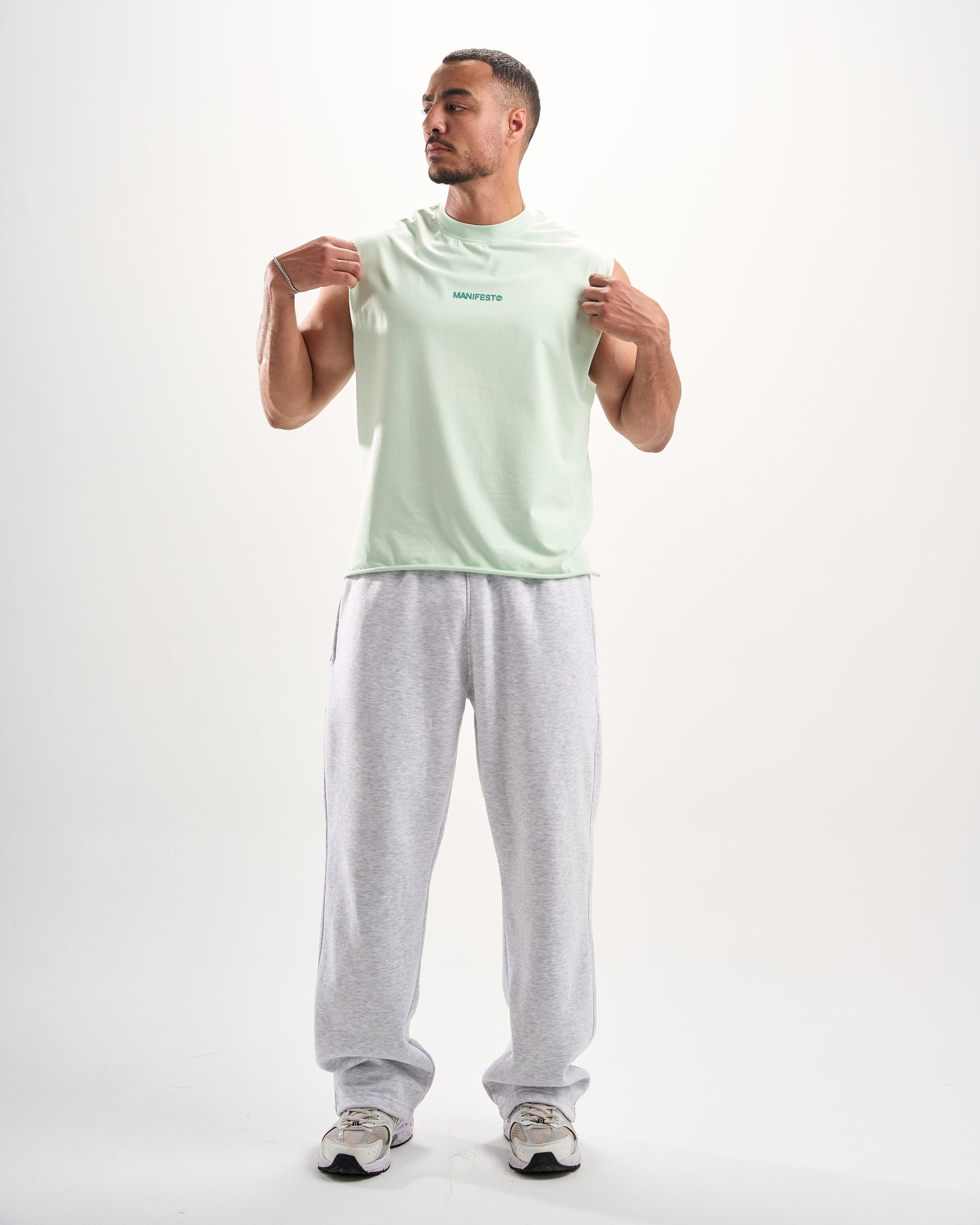 "Becoming" Mint Sleevless Tee