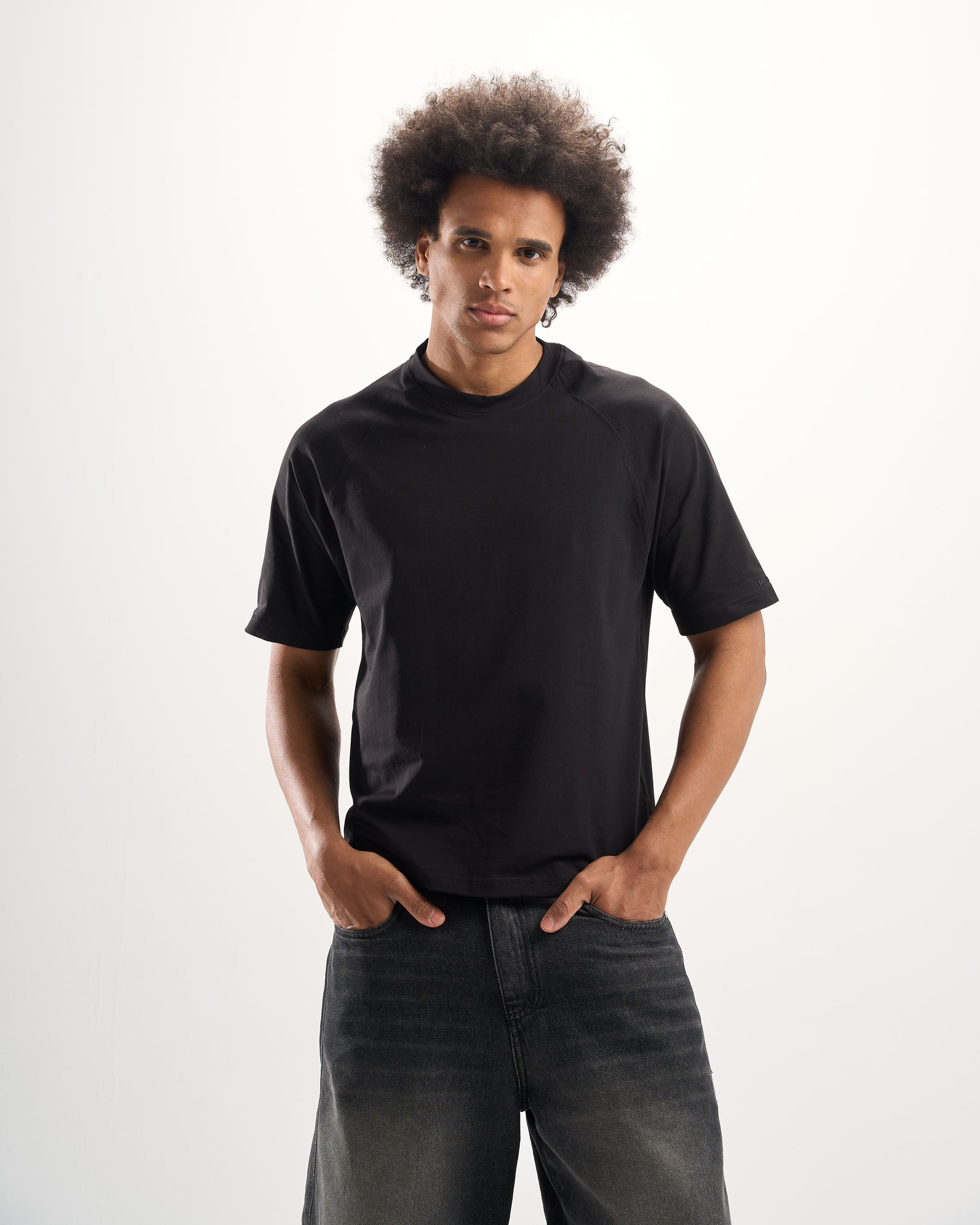 Black Basic Tee