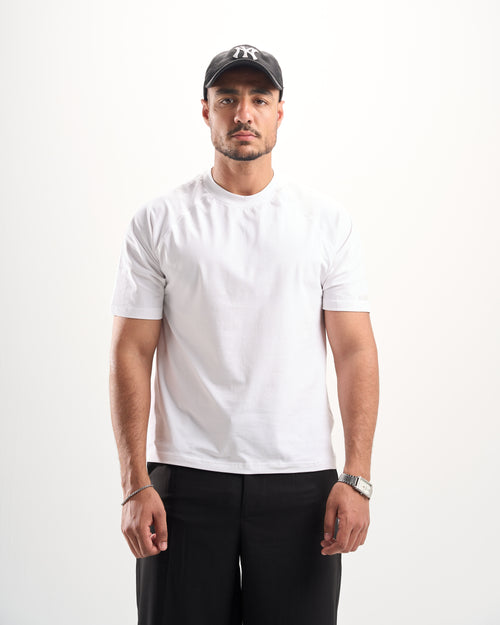 White Basic Tee