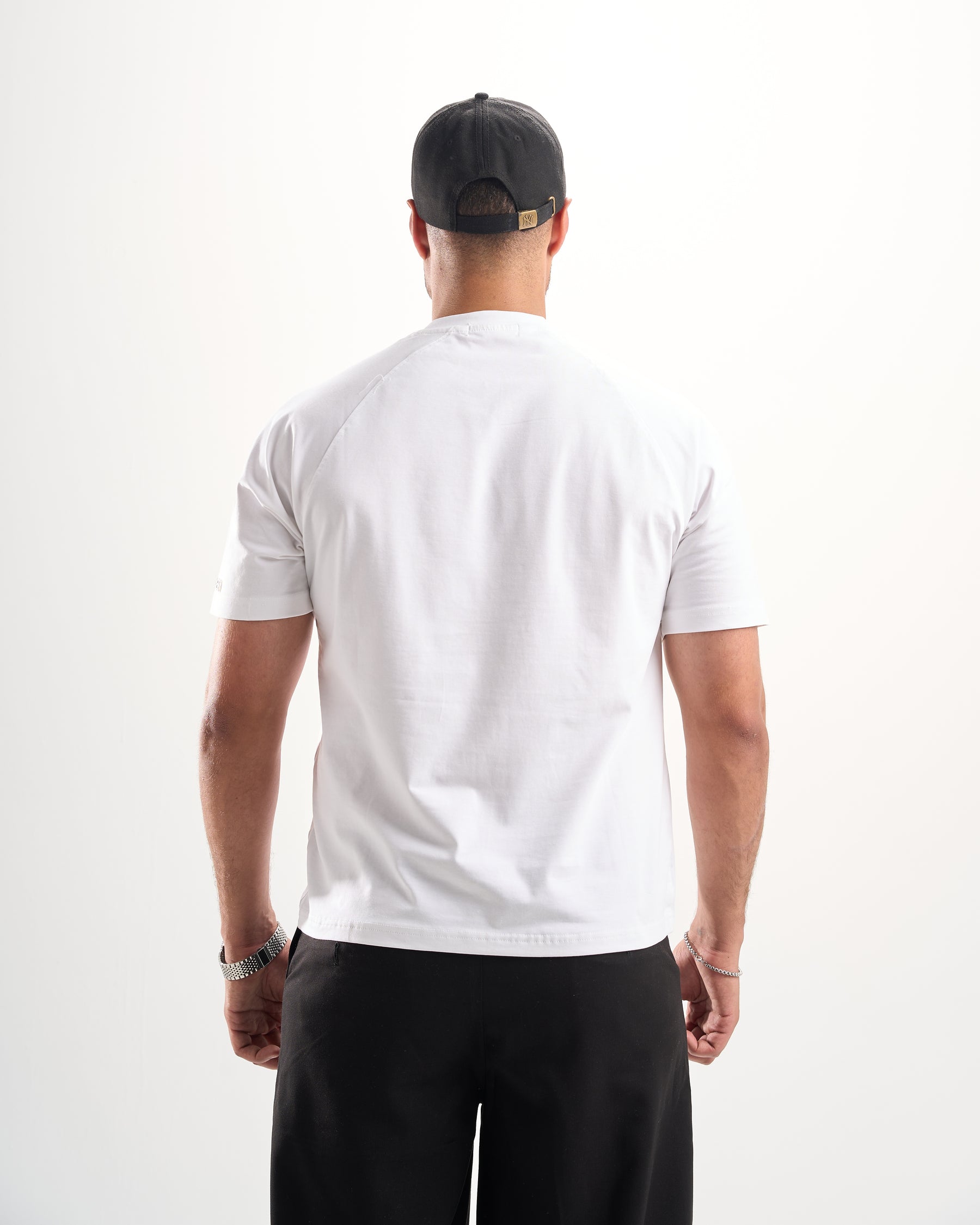 White Basic Tee
