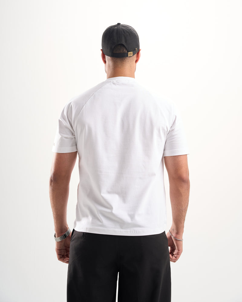 White Basic Tee