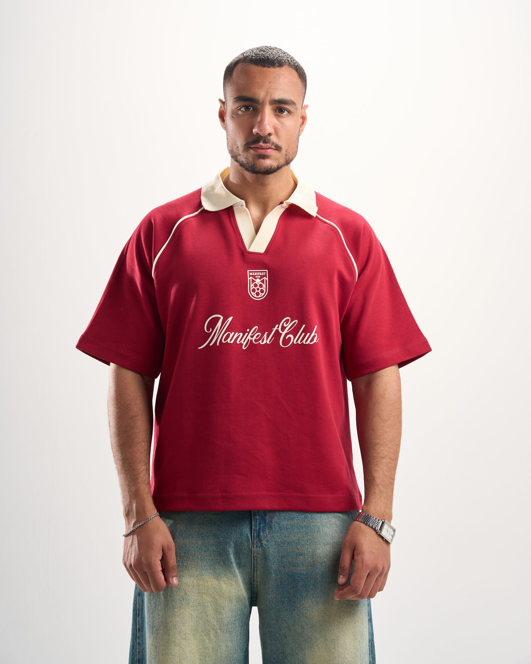 “Manifest Club” Burgundy Jersey