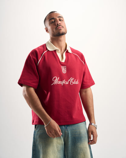 “Manifest Club” Burgundy Jersey