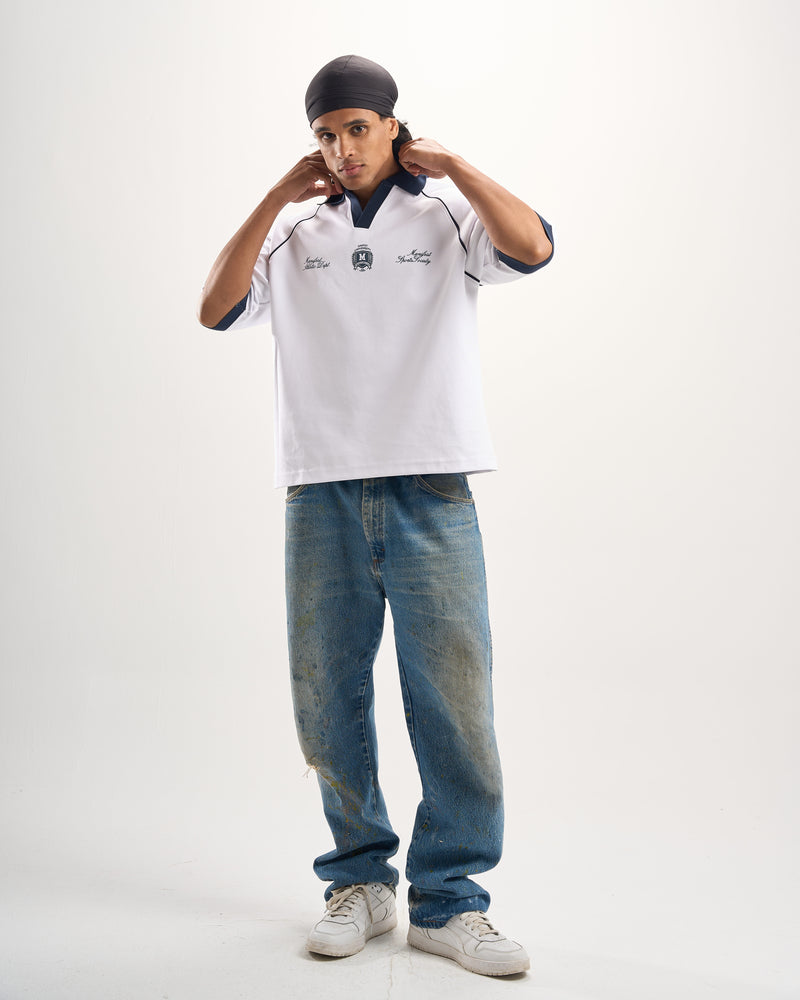 “MNFST University” White Jersey