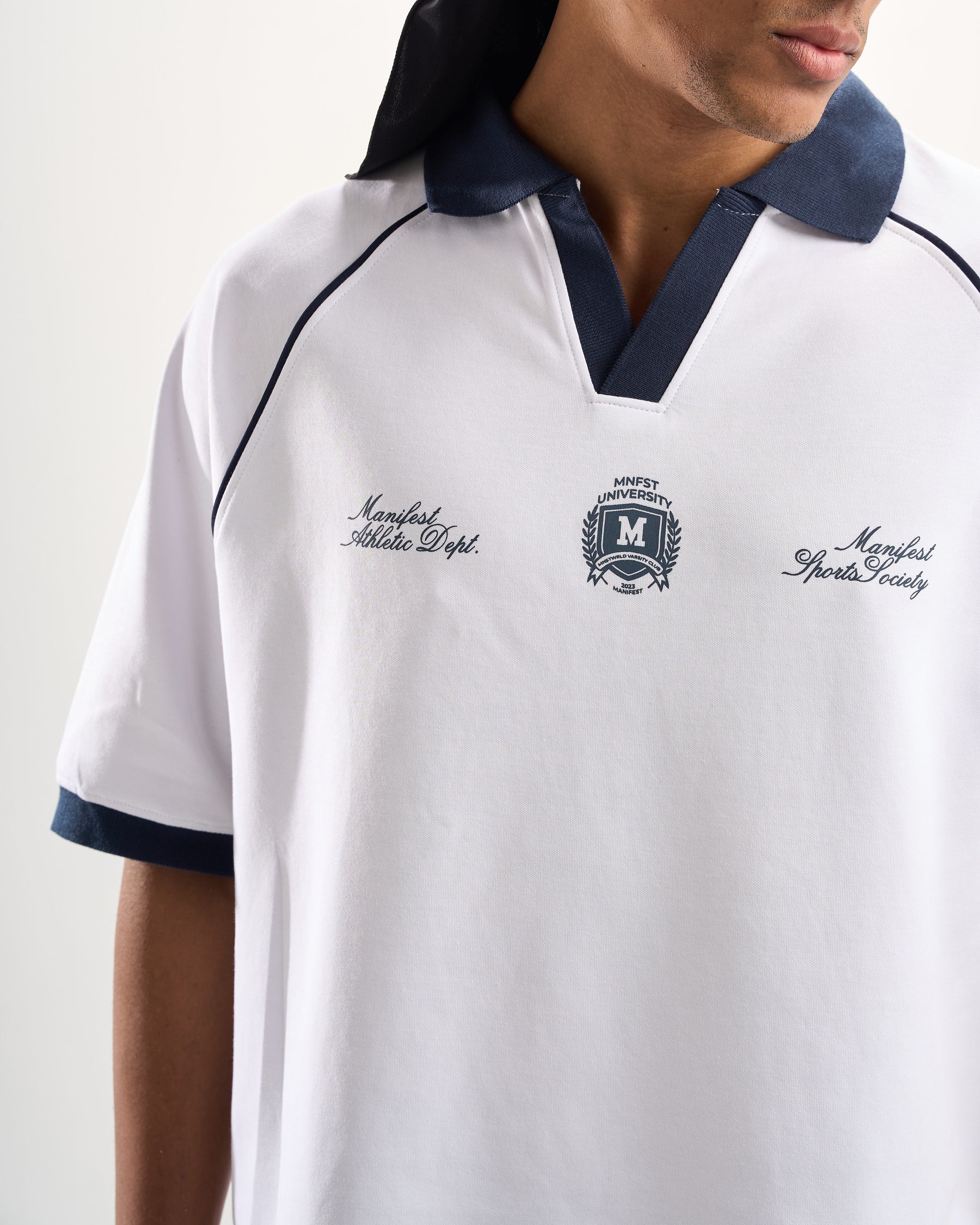 “MNFST University” White Jersey