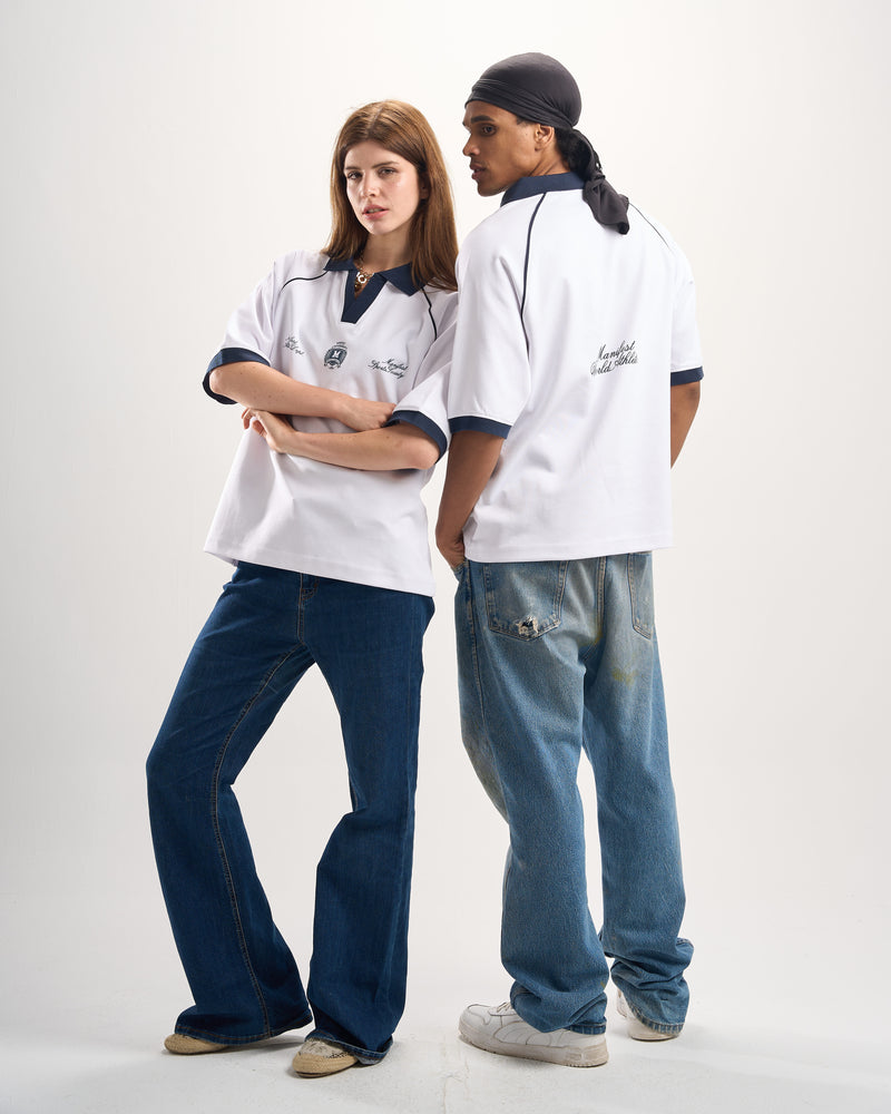 “MNFST University” White Jersey