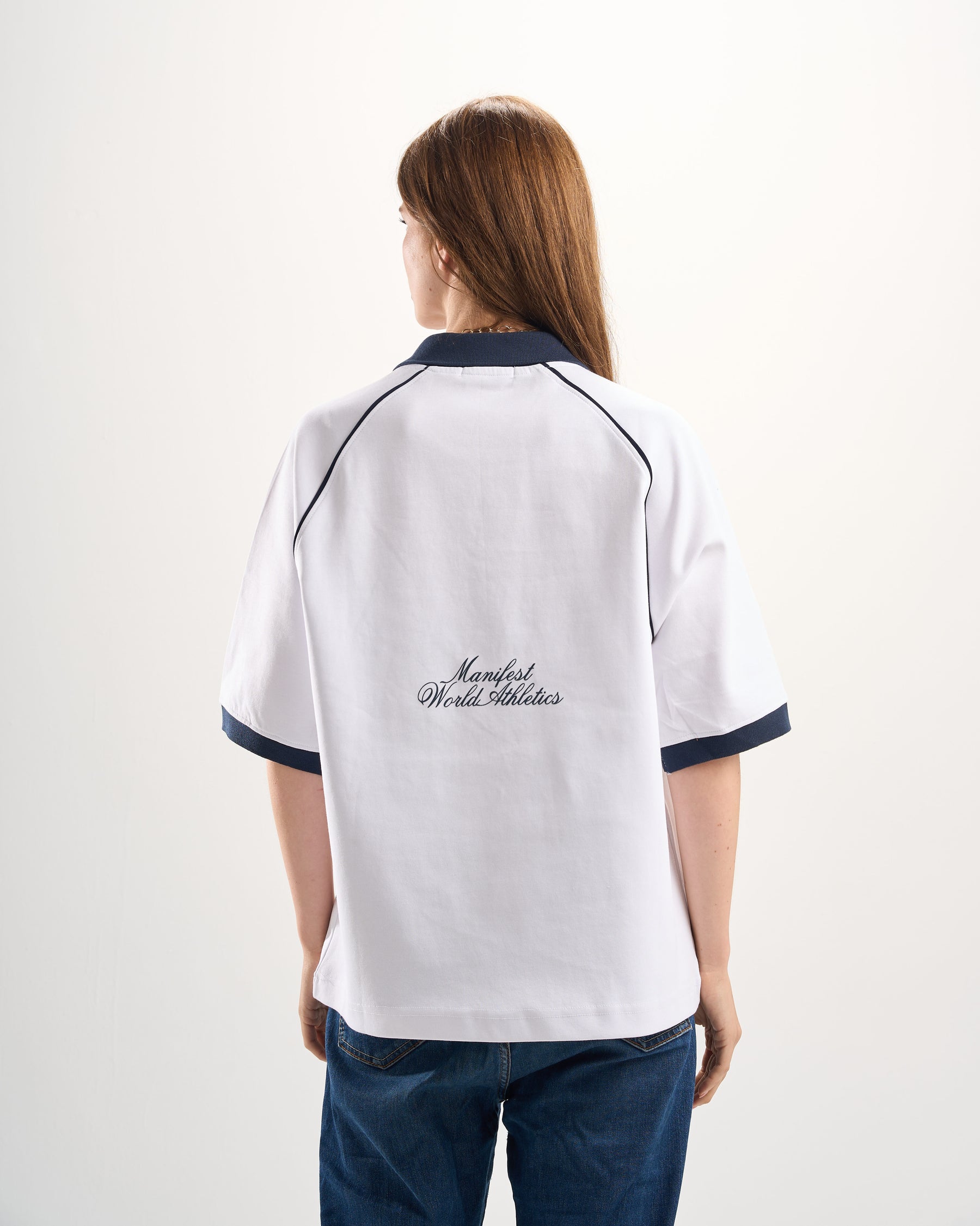 “MNFST University” White Jersey