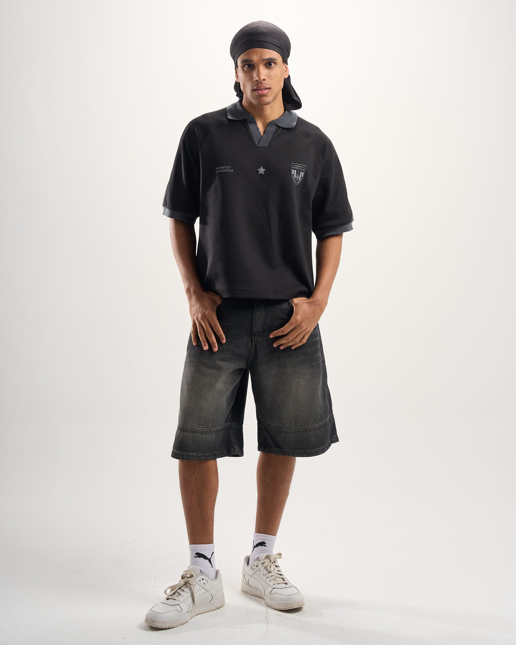“Manifest Club” Black Jersey