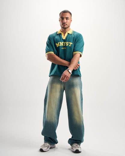 “MNFST” Green Jersey